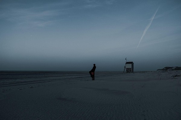 De avond valt op Terschelling